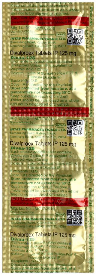 Divaa 125 Tablet 10